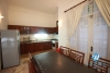 Lakeside house with small yard and nice terrace for rent in Tay Ho
